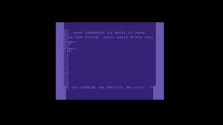 Famous 26 rows of text on the Commodore C64 Wealth