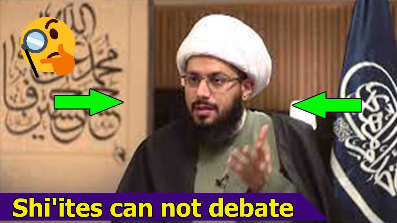 Shi'ites can not debate.