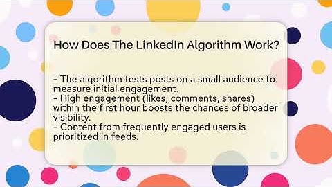 How Does The LinkedIn Algorithm Work? - Everyday-Networking