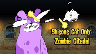 Can You Beat Zombie Citadel With Shigong Cat Only? (Battle cats)