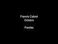 Francis Cabrel-Octobre-paroles