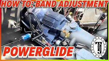 Powerglide Band Adjustment, QUICK and Easy!