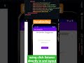 ViewModel Click directly from XML #android #databinding #shortvideo #shorts