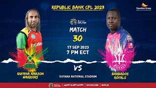 LIVE | Barbados Royals vs Guyana Amazon Warriors | CPL 2023 screenshot 2