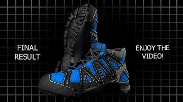 Speedmodelling shoes in Blender!