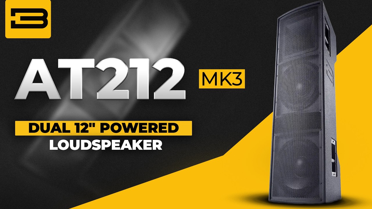 BASSBOSS AT212-MK3 — Мощная 12-дюймовая активная акустическая система.