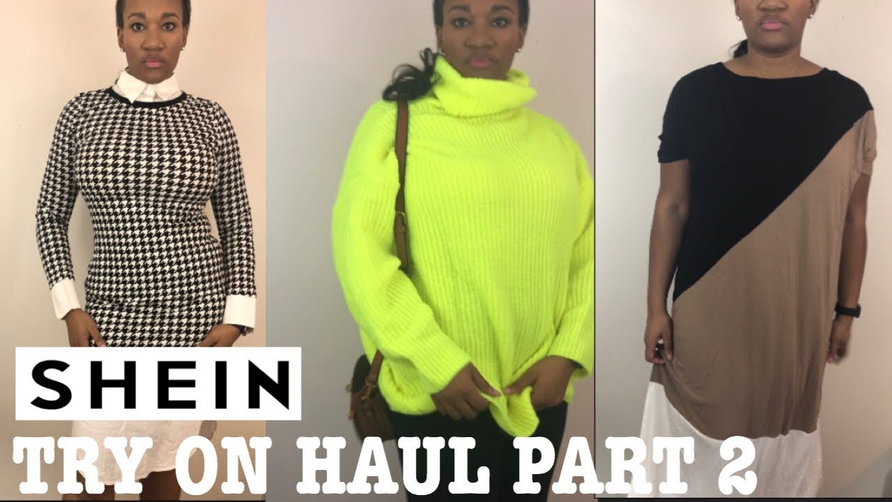 Shein clothing haul 2018| try on haul part 2 - YouTube
