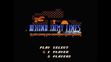 BEHIND ENEMY LINES (2002) Super Contra hack (1990). Eng