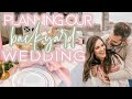 PLANNING OUR BACKYARD WEDDING -- Decor, Food, Outfits, & More! | Sarah Brithinee