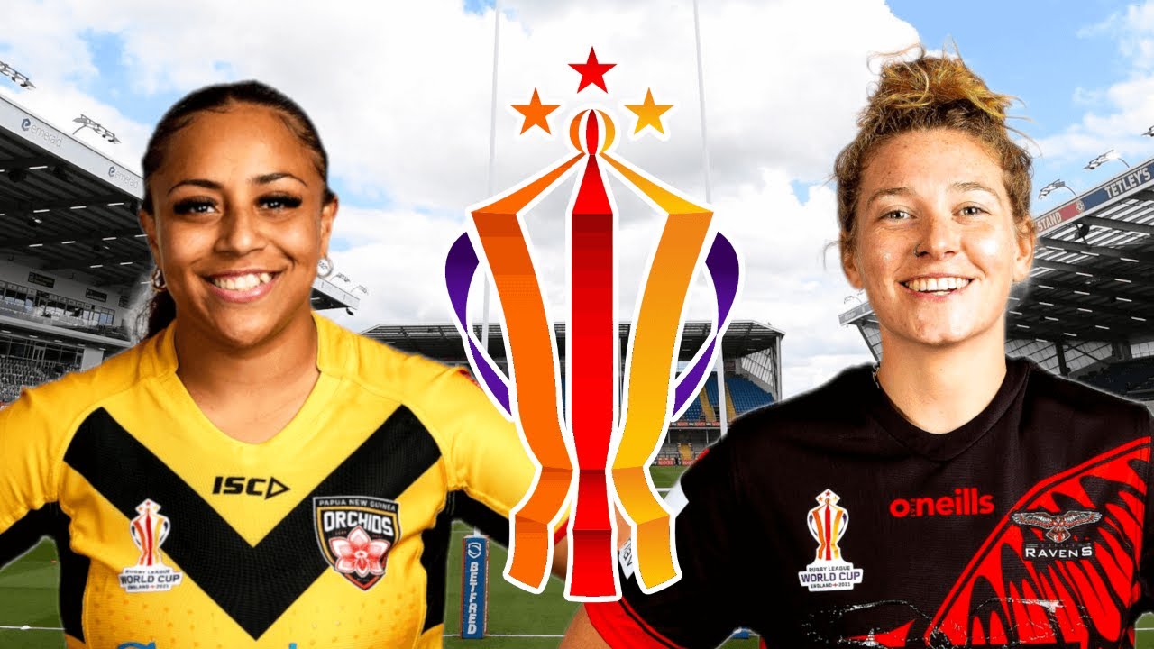PAPUA NEW GUINEA vs CANADA Womens Rugby League World Cup 2022 Live Commentary