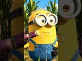 minion eating sugarcan #minion #shorts