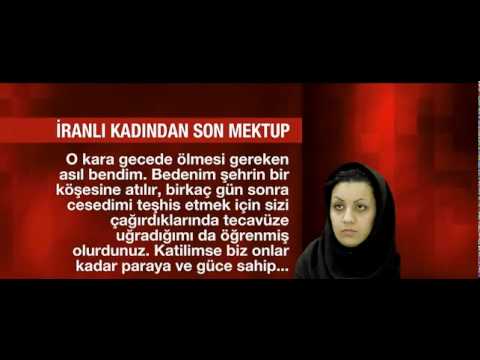 Reyhan Cabbari nin son sözleri Tecavüz sonrasın da İran da idam edildi