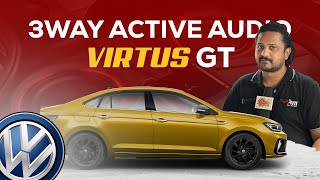 3Way Active Audio upgrade in Volkswagen Virtus GT | RM Car Decors | Coimbatore