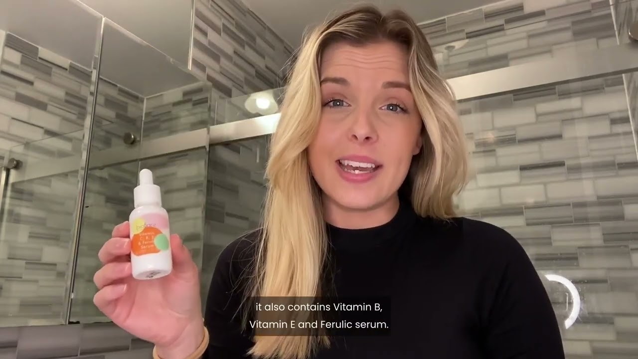 bioBare® Vitamin C, B, E & Ferulic Serum Customer Review YouTube
