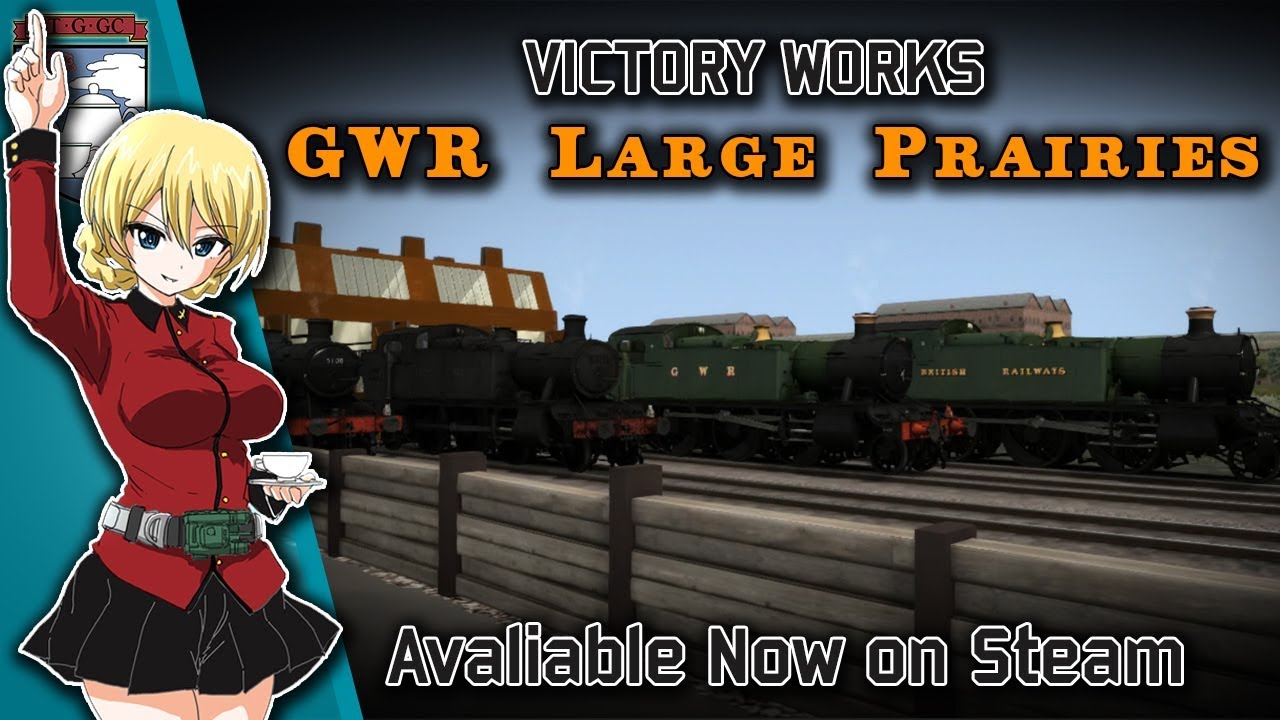 victory works gwr large prairies youtube victory works