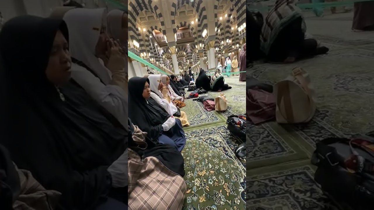 Riaz Ul Jannah Riazuljannah Madina Live Makkah Shorts Hajj Safa Marwa Mecca