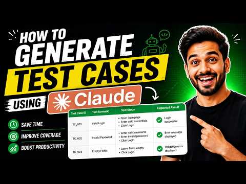 How to Generate Test Cases Using Claude AI in Minutes
