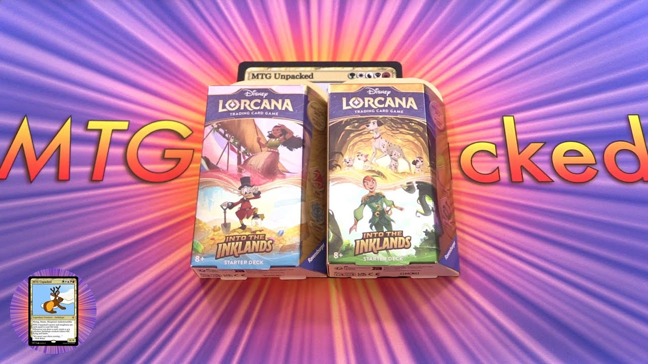 disney lorcana into the inklands starter deck | each player will need a deck of sixty cards Disney Lorcana: Into the Inklands