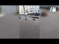 На улице Воровского в Брянске на дорогу рухнул столб