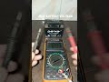 old 12v motorcycle battery testing  #shorts #shortvideo #battery