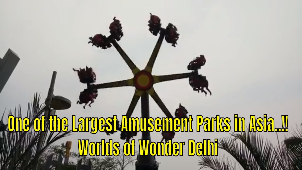Best adventure park in delhi/NCR | WOW adventure rides reviews in hindi | worlds of wonder Video