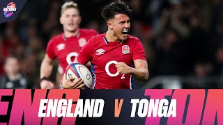 England v Tonga | Extended Match Highlights | Autumn Nations Series