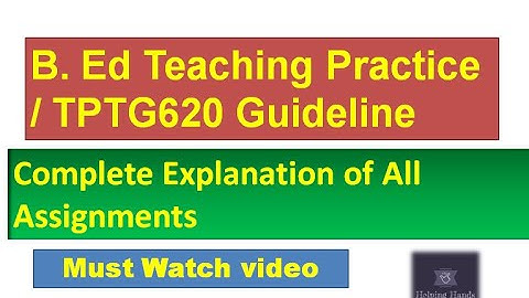 Teaching practice tptg620 complete guidelines virtual university By Helping Hands