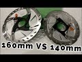 Shimano Ultegra SM-RT800 ローター 140mm vs 160mm