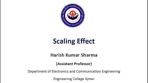 Scaling Effect