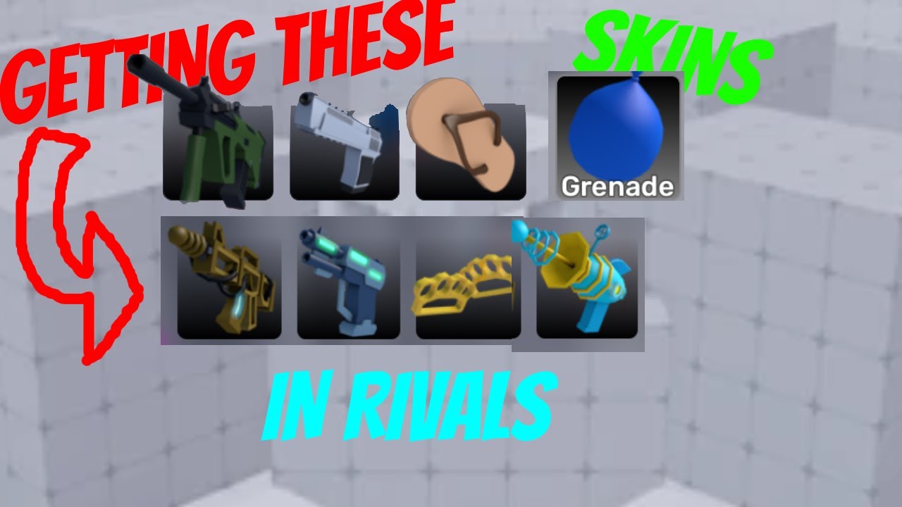 GETTING new SKINS in ROBLOX RIVALS - YouTube