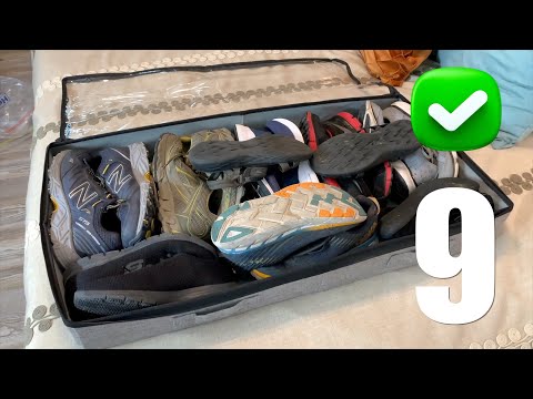 Small Closet Miracle: This Shoe Organizer Fits 9 Pairs of Shoes in ONE Slot!