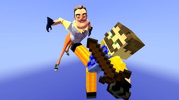 Hello Neighbor in Minecraft! [1] Garry