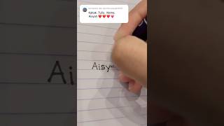 Menulis Nama Aisyah Next Nama Siapa?