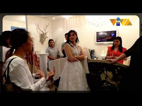 Outfit-Fitting of Anne Curtis at Amato Couture in Dubai!