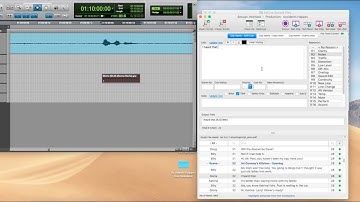 EdiCue v3 - Demo Video1 - Creating a Pro Tools Cue Session