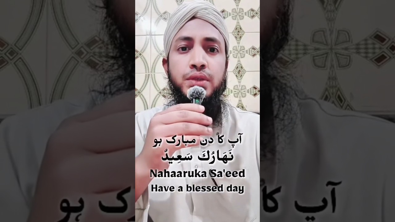 Have a Nice Day in Arabic 🌞 | Learn Arabic #Shorts #LearnArabic #ArabicSpeaking