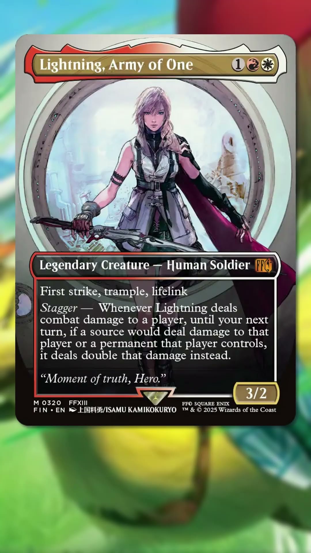 Lightning, Army of One is a SICK card | Magic the Gathering