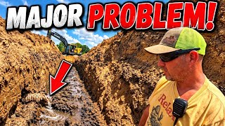 We Found a MAJOR potential Problem That Could Drain Our Entire New Lake!