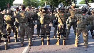 Georgia Guard Dances the Macarena with Peaceful Protesters