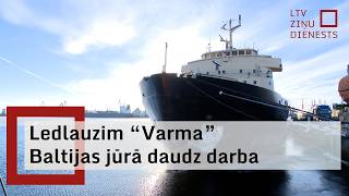 Download Lagu Pēc desmit dienu darba jūrā šodien krastā atgriezās ledlauzis \ MP3