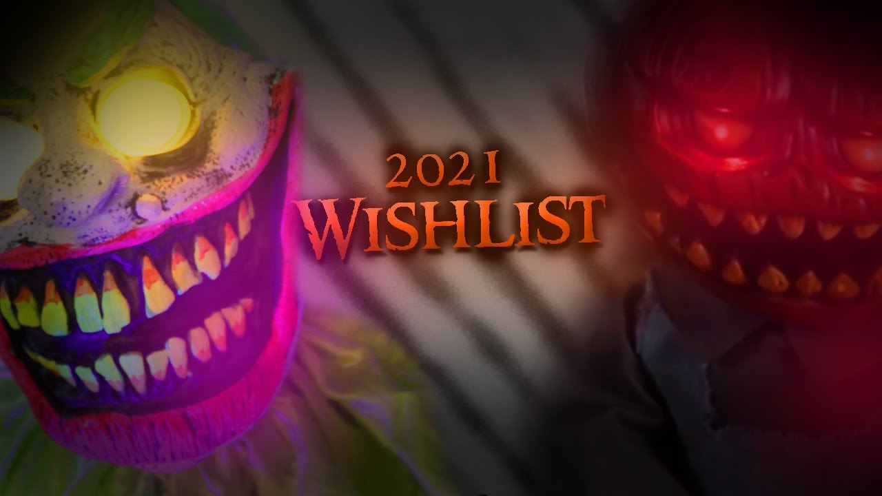 My Current HALLOWEEN 2021 Animatronic & Prop Wishlist | What I Plan to Purchase
