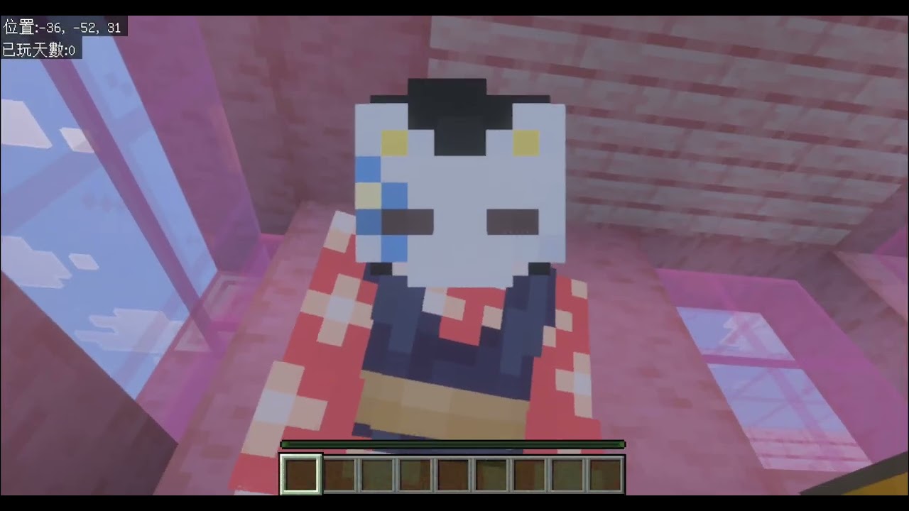 minecraft蓋飲料店【夢露星砂吃麵包】 【冬月小笨蛋】