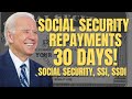 WOW! Social Security REPAYMENTS For Millions of Social Security, SSI, SSDI Beneficiaries (NOT GOOD)