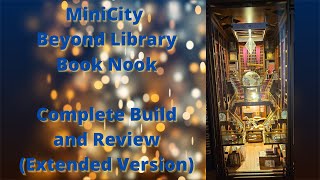 MiniCity Beyond Library Book Nook Complete Build & Review (Extended Version)