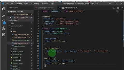 6.  Angular 6, Introducción Directivas, Directivas de Atributos