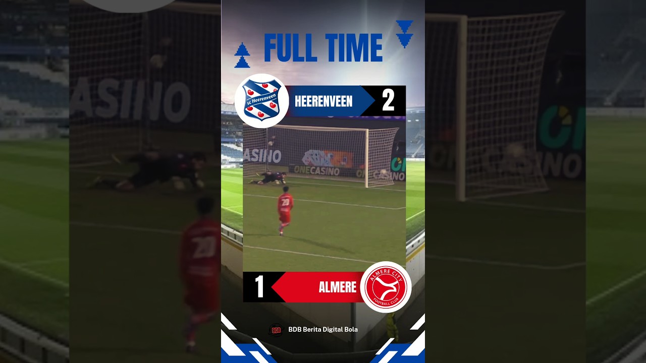 Heereveen 2 vs 1 Almere Citty 