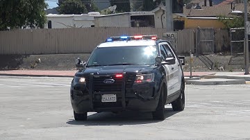 LASD Industry Unit Responding Code 3