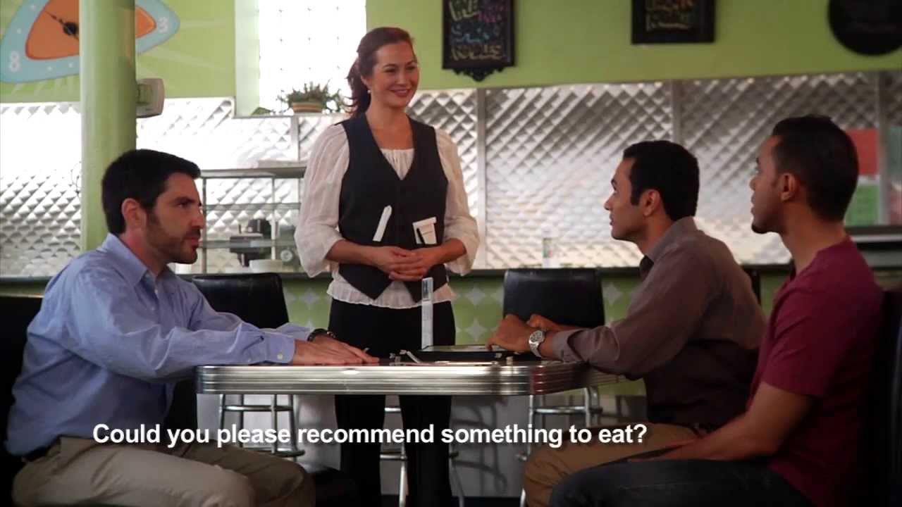 Ordering at a Restaurant - YouTube