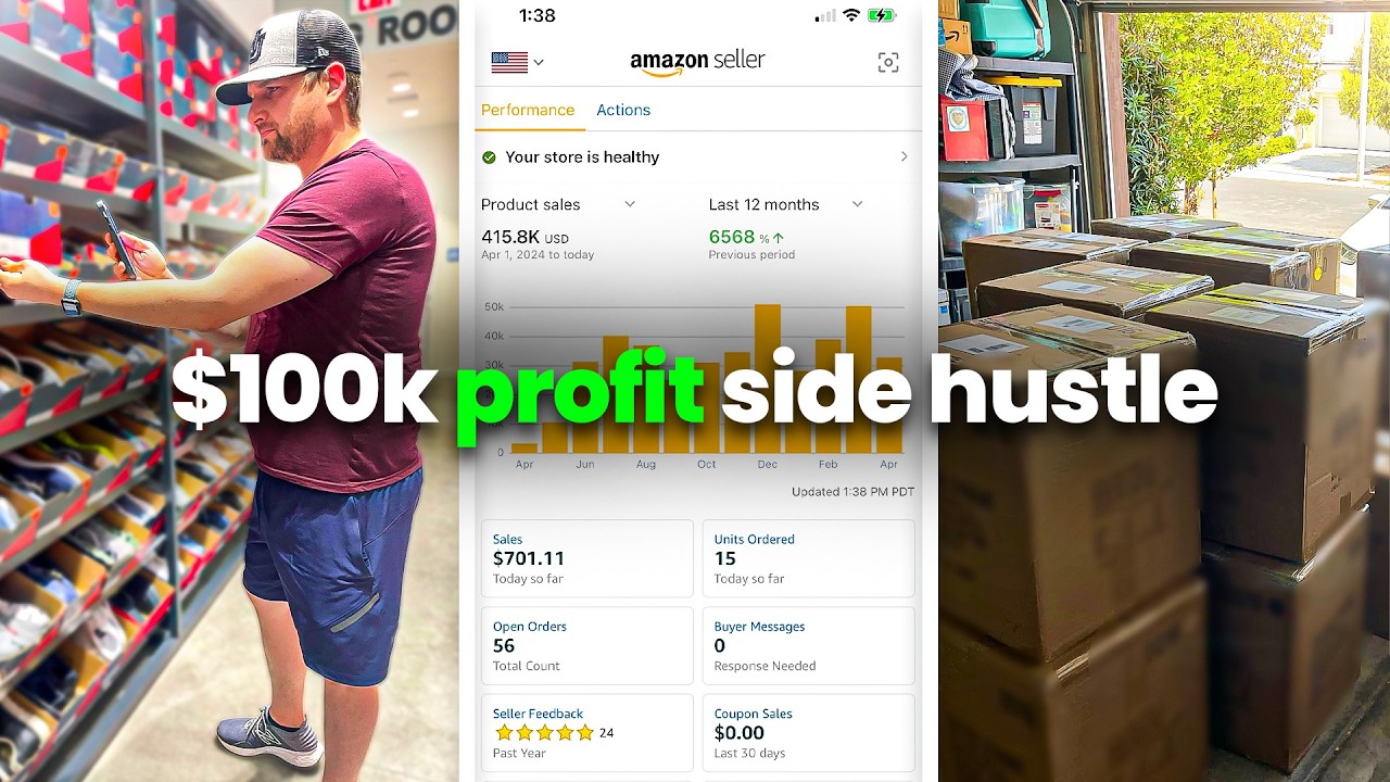 How I Made $100k PROFIT Selling On Amazon In My FIRST YEAR So You Can ...