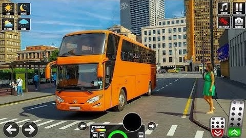 Mobile Bus Simulator Game 3D || Bus Driving Android Mobile Gameplay 2025